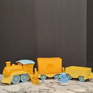 Disney Mickey Mouse &‎ Friends Stack & Sort Train by Green Toys Incomplete READ